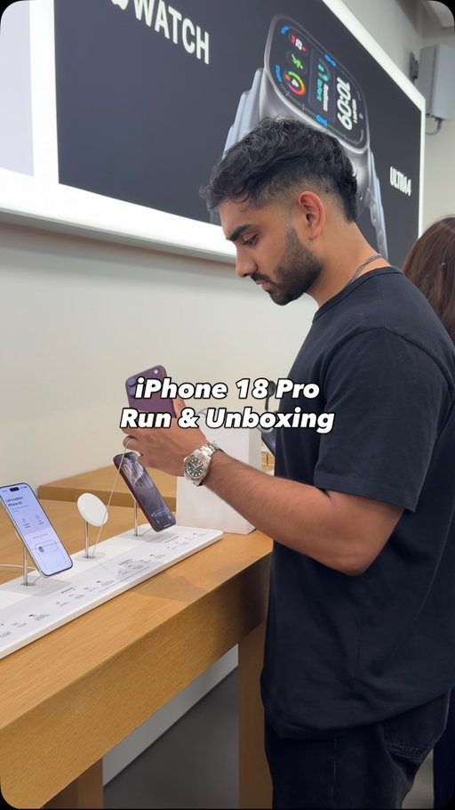 let’s pick up the iPhone 18 pro, they dropped the best colors this year📱I returned my 17 pro last year because I couldn’t handle not having a black phone, my 16 pro has been overheating like crazy so I was happy when Apple finally released a pure black iPhone finally. You know I have two phones, I know how that looks…. relax ladies one’s for work. When the iPhone duo drops, it likely goes White and the 18 Pro moves to work

#asmr #unboxing #iphone18pro #tech #apple