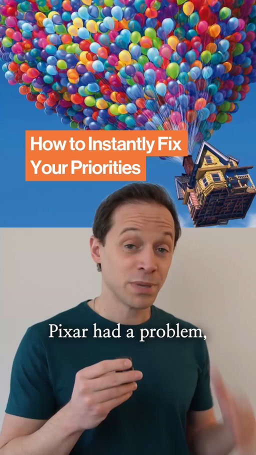 Pixar called it the “beautifully shaded penny” problem.

Artists were perfecting details no one would notice while bigger work waited.

Once the trade-offs became visible, the priorities became obvious.