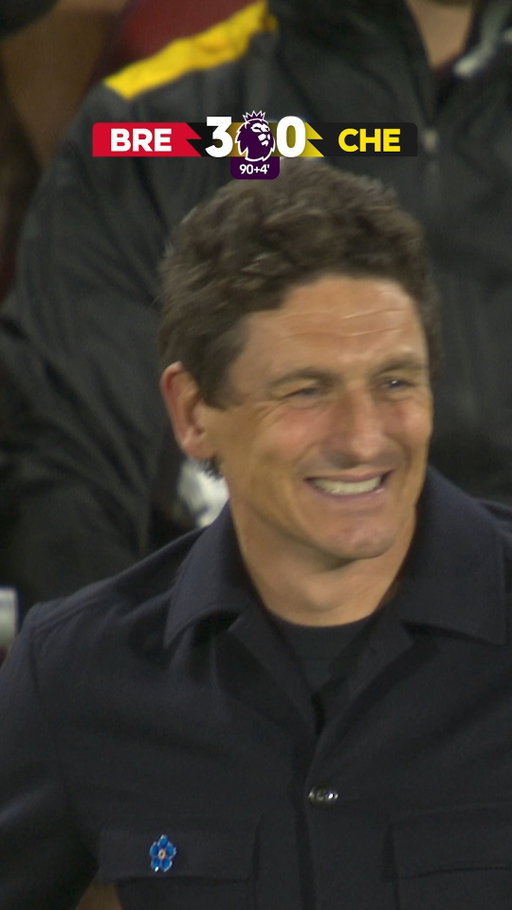 All the feels in @brentfordfc's 3-0 win for Keith Andrews ❤️