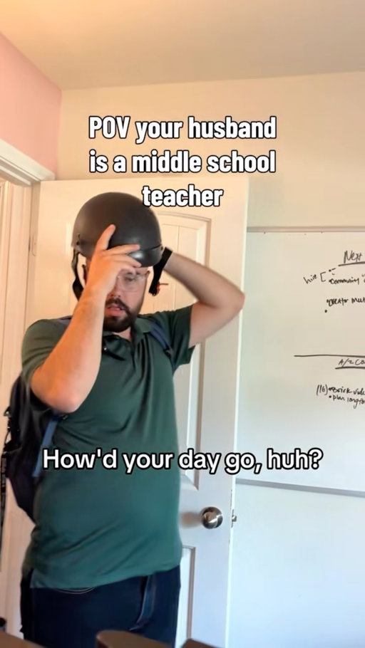 Immunity gummies from @maryruthorganics for the win 🤣  i mean this is how he has to engage with kids nowadays 

#middleschoolteacher #myhusband #husbandsofinstagram #teachersofinstagram