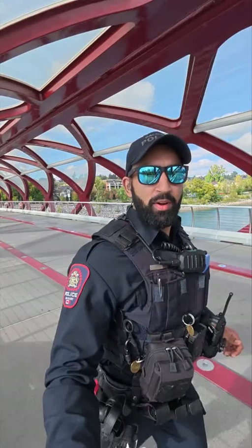 Would you run a half marathon in a full police uniform?

This Saturday, Constable Verma will.

Wearing approximately 50 lbs. of patrol gear, Cst. Verma will take on the Calgary Police Classic half marathon.

For Cst. Verma, the challenge is about more than crossing the finish line. It's an opportunity to demonstrate the same lessons he shares with Calgary youth through his community work: that confidence is built by challenging yourself, resilience comes from pushing through discomfort, & growth happens outside your comfort zone.

We will be cheering him on alongside the thousands of runners, walkers and community members taking part in this year's Calgary Police Classic. 🏃‍♂️