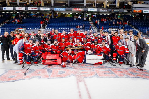 🏆 YOUR 2026 STEEL BLADE CHAMPIONS! 🏆

The Brock Badgers men’s hockey team defeated the visiting Guelph Gryphons 5-1 on Friday night in an epic showdown at the Meridian Centre! 

Thank you fans for all of your support! 

📸 @sleithwood @m.gerryphotography 

#WeAreBadgers