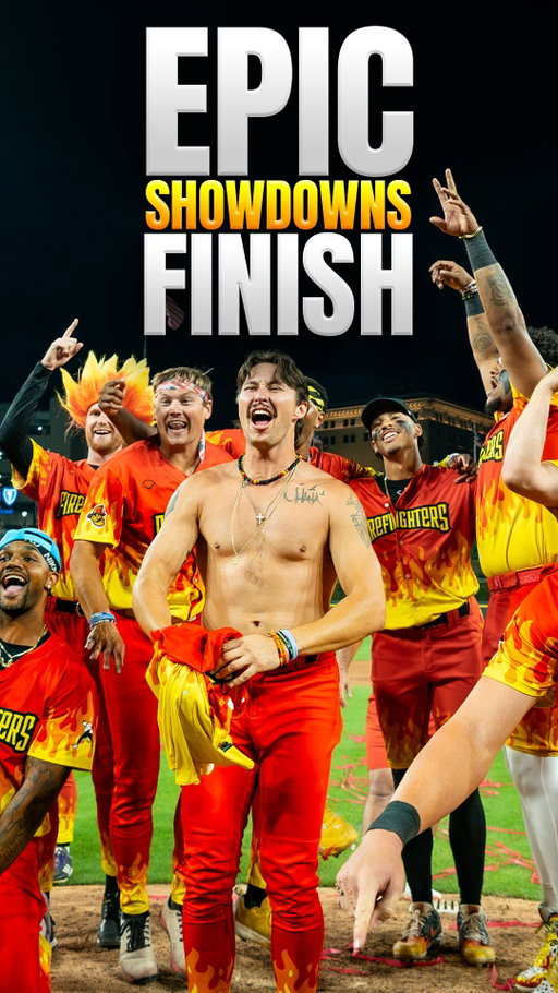 With the Firefighters’ playoff hopes on the line, this game in Detroit came to an EPIC Showdown finish 🍿

#bananaball #firefighters #partyanimals #savannahbananas #baseballplayer
