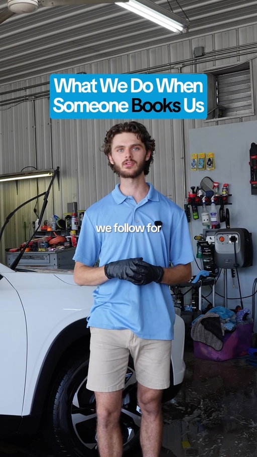 When you book an auto detail with us, this is exactly what happens 🚗

Comment “clean” down below to book today
