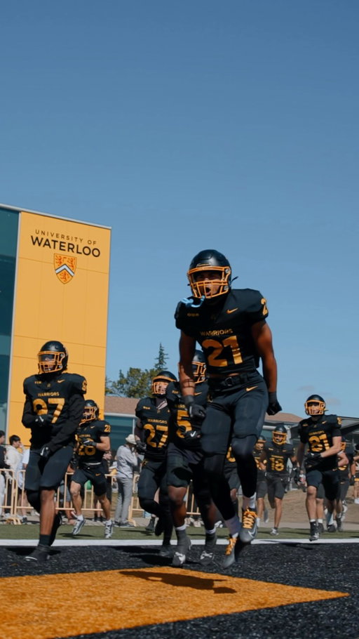 It’s time.

🏈 @wlooftb vs @windsorlancers 
🕐 1:00 PM kickoff
📍 Warrior Field
🏠 Recreation Open House 9:00 AM - 12:00 PM
🎉 Parking Lot Party in Lot W 11:30 AM - 1:00 PM
🎟️ Tickets at gowarriorsgo.ca/tickets

🎥: @paulscatalog 

#GoBlackGoGold