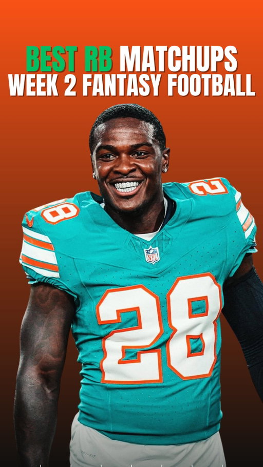 Easiest RB Matchups in Week 2 of Fantasy Football #football #fantasyfootball #nfl #runningback