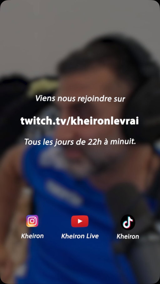 Rejoignez-moi sur Twitch : kheironlevrai
En live tous les soirs de 22h à minuit ! 

 #Twitch #livetwitch #twitchstream
