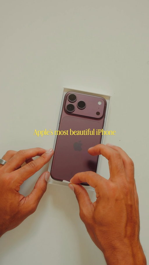 Obsessed with this thing, is the iPhone 18 Pro max Burgundy the most beautiful iPhone Ever?