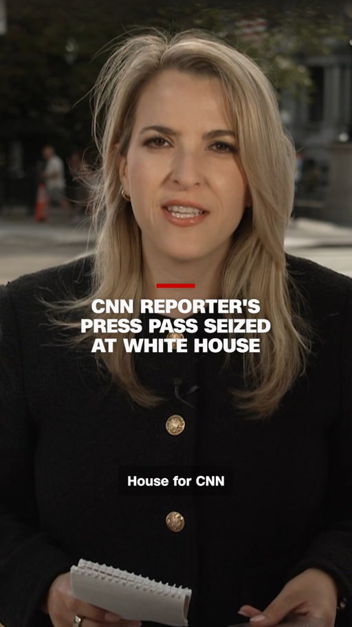 CNN reporter Betsy Klein was denied access at the White House on Saturday morning and her press pass was seized, one day after President Donald Trump announced that he was "banning" CNN, MS NOW and Politico.