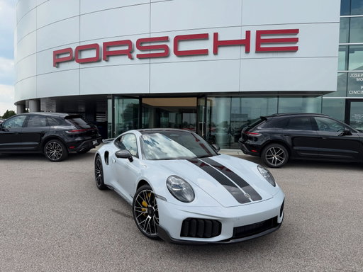 A very special congratulations to a longtime client here at Porsche Cincinnati Kings on taking delivery of his new 2026 992.2 911 Turbo S!

This stunning example is finished in Ice Grey Metallic over a Black Leather interior with deviated stitching in Racing Yellow. Also featured is the ever-elusive SportDesign Package in Carbon Fiber, giving an already incredible specification an even more distinctive look.

Keep an eye out at your local @ovrpca meets as this Turbo S will soon be making the rounds!