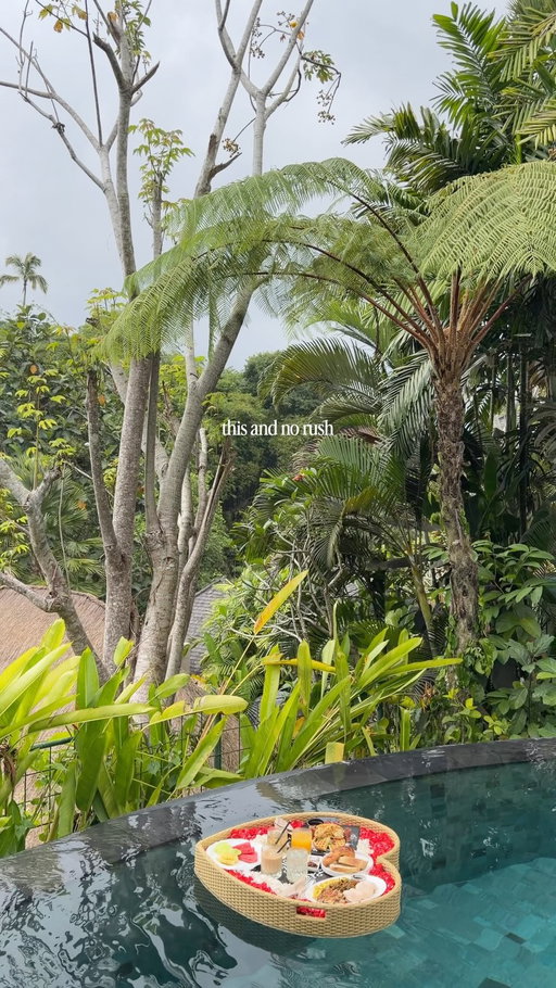 Can get used to this luxury 🤍  @aksariubud #resortinubud #aksariubud #iniviehospitality