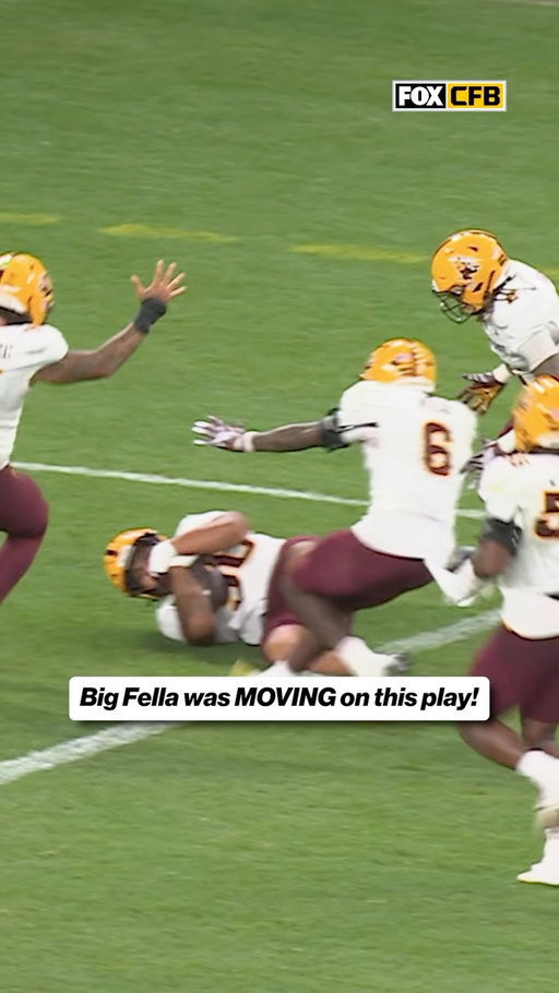 WE ALMOST GOT A 76-YARD BIG MAN TD 😱
