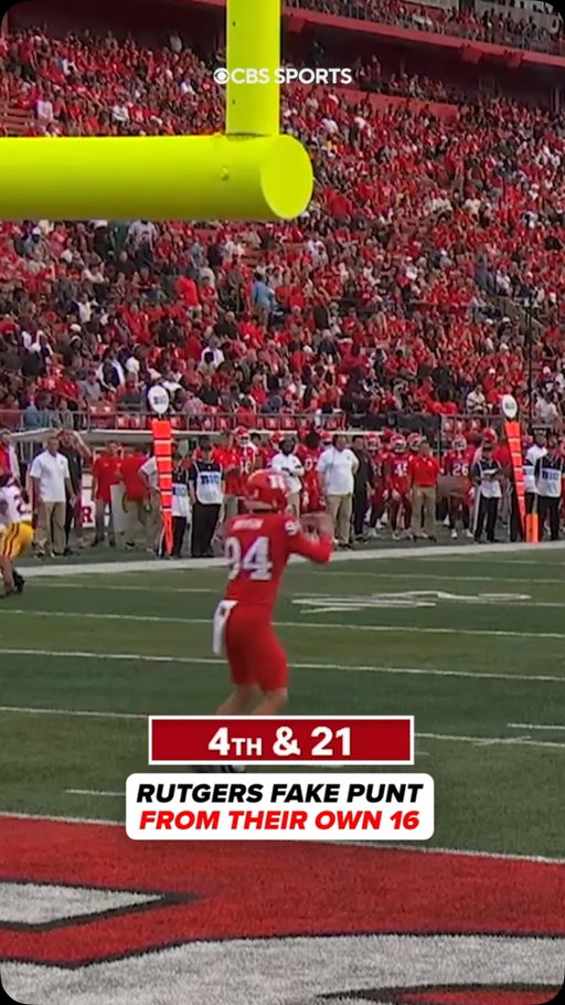 RUTGERS GETTING TRICKY