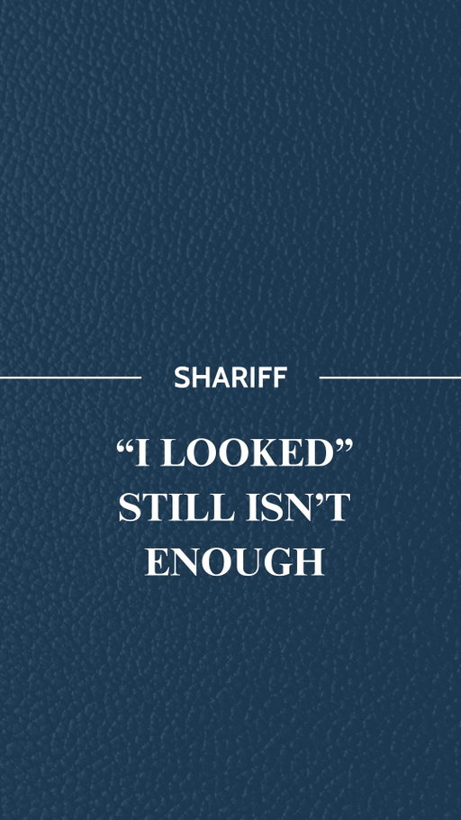 Saying “I looked” doesn’t automatically mean the driver did everything necessary to avoid a crash.

1. A quick glance isn’t always enough. Drivers may need to make sure the path is actually clear before moving or turning.
2. Timing matters. Looking too late to see you or react in time can still be important when determining what happened.
3. Evidence can tell a different story. Witnesses, traffic footage, and other evidence may show whether the driver actually had enough time to see and avoid you.
What a driver says happened and what the evidence shows aren’t always the same.

At Shariff Injury Lawyers, we help injured people across Texas understand their options and pursue the compensation they may be entitled to.

If you or someone you love was hurt in an accident anywhere in Texas, comment “HELP” and our team will reach out for a free consultation. You don’t pay unless we win.

 #PedestrianAccident #PersonalInjury #TexasLawyer #ShariffLaw