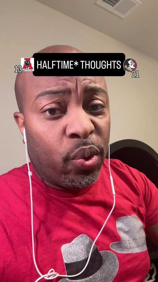Alabama vs FSU | Halftime* Thoughts | Powered by @kalshi the app where you can trade on what you think will happen. #kalshipartner #FunnyMaine #RollTide #CollegeFootball FloridaState