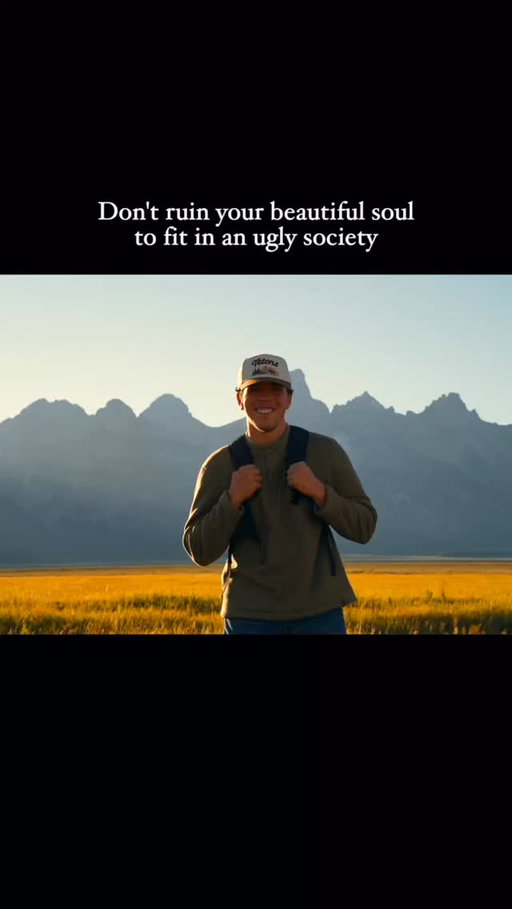 Just be you <3