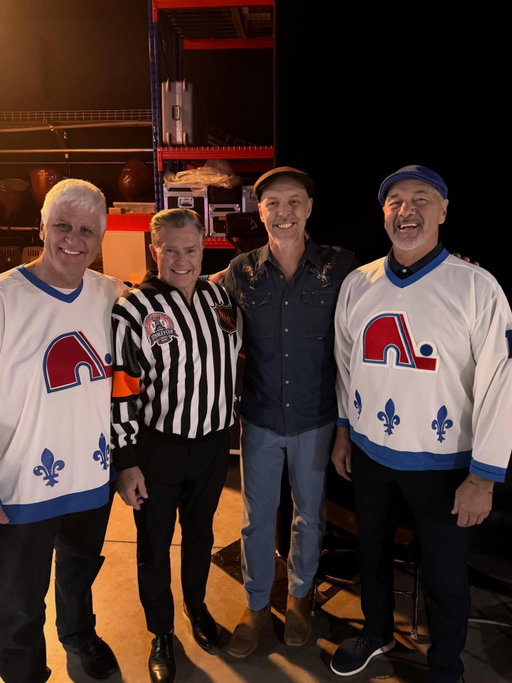 Alain Côté
Kerry Fraser
Michel Goulet

Je me pince!