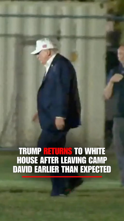 President Trump returns to the White House Saturday evening after departing Camp David as his administration weighs its next steps in the war with Iran.

Trump is preparing for a major week in New York, where the Iran conflict is expected to be a focus as world leaders gather for the U.N. General Assembly.

Iran says it has presented conditions for ending the conflict and is awaiting Trump's response.