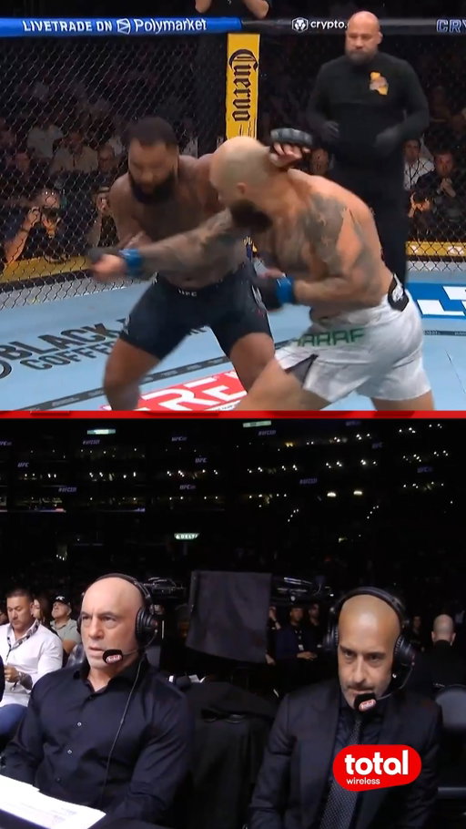 ABSOLUTE MADNESS

@SharafMMA sent our commentator booth into a frenzy with his #CryptoCom #UFC331 win over Gable Steveson!

[ B2YB @totalwireless ]