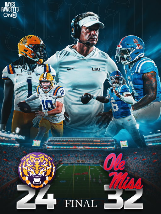 OLE MISS MAKES A STAND IN THE LATE 4TH QUARTER TO TAKE DOWN LANE KIFFIN 🦈

Rebs are a Top 3 team in the country

Trinidad Chambliss with a Heisman STATEMENT.

Thoughts? ⬇️

🎥 @espn