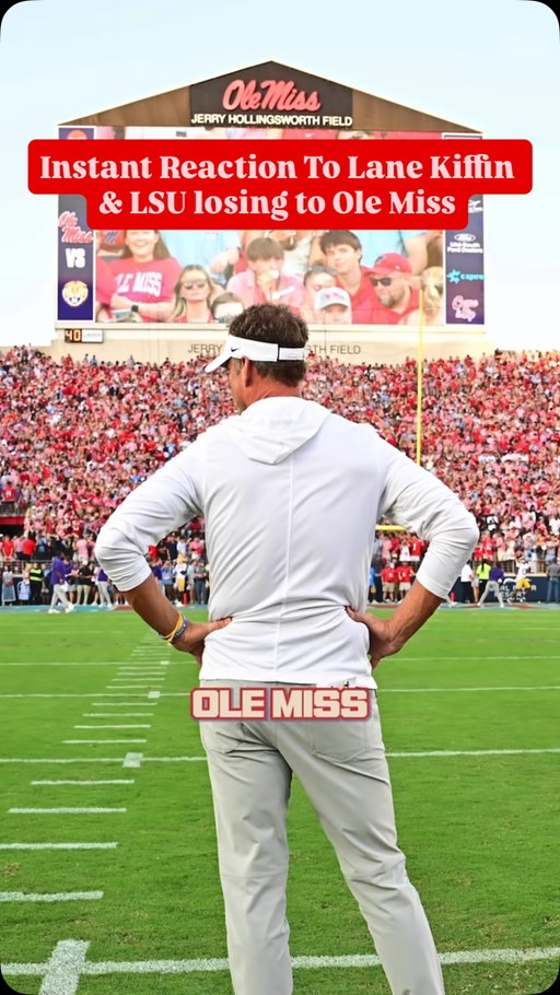 Instant reaction to Ole Miss defeating Lane Kiffin and LSU