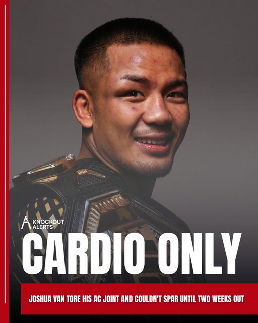 Joshua Van kept the flyweight title at UFC 331 and then revealed at the post fight press conference that he tore the AC joint in his right shoulder last month.

He said he couldn’t even spar, that the last two weeks were the first time he did, and that the rest of camp was nothing but cardio.