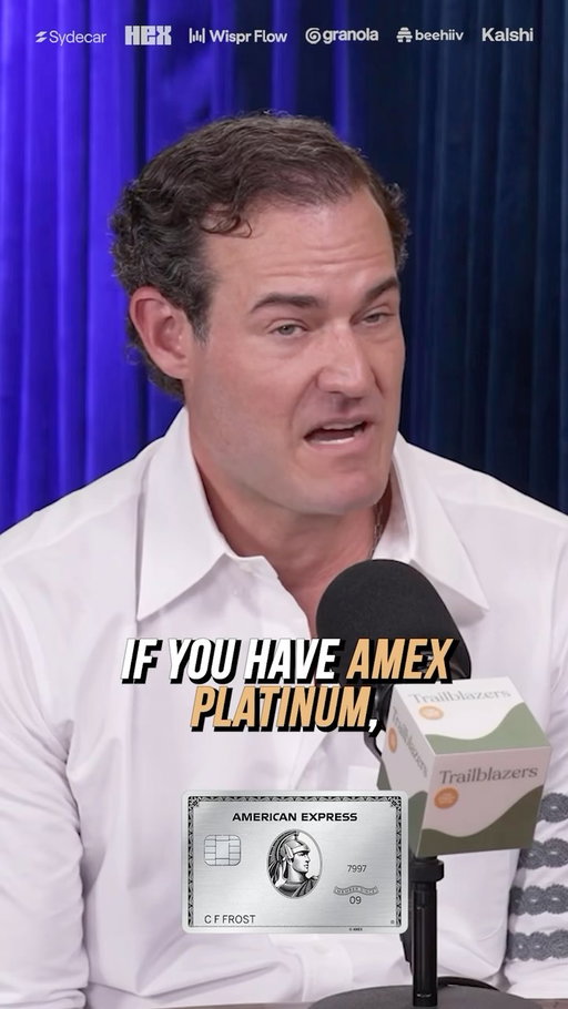 The Best AMEX Points Hack! 🤫

Comment WATCH to get links to the full convo!