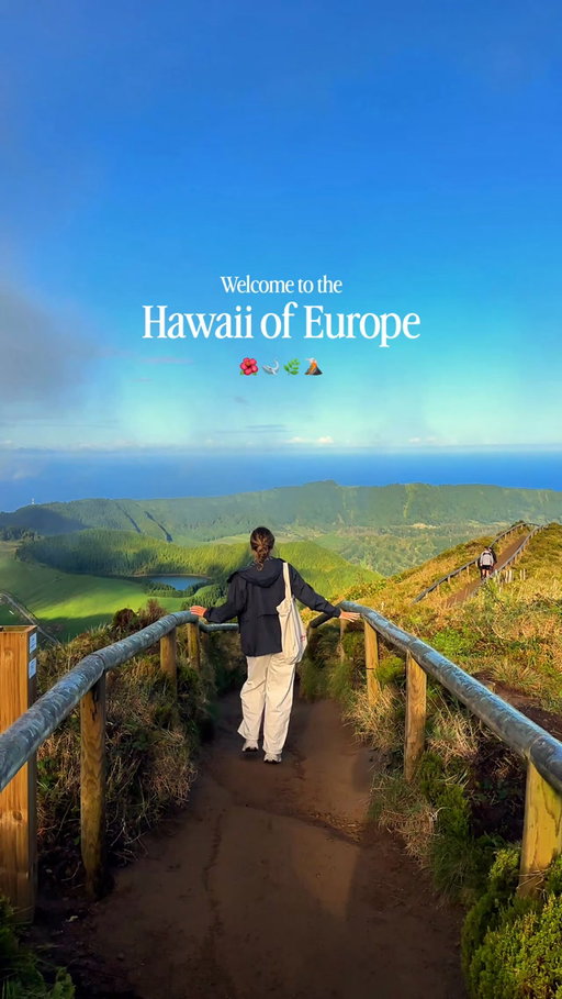 People spend a fortune flying to Bali or Hawaii… and have no idea Europe’s had this the whole time 🌋🌿

Welcome to the Azores 🇵🇹 nine tiny islands scattered in the middle of the Atlantic, so dramatic they barely feel real.

➡️ Comment “AZORES” and we’ll send you our free Google Maps guide for São Miguel & Terceira 🌿

Think volcanic craters you can actually hike into, hidden waterfalls around every corner, natural pools carved straight into the coastline, and weather that changes five times a day, somehow making it all even more beautiful 🥹

Spots in this video 👇 📍 Miradouro da Boca do Inferno (São Miguel) 📍 Farol do Arnel (São Miguel) 📍 Jardim Botânico da Ribeira do Guilherme (São Miguel) 📍 Terra Nostra Park (São Miguel) 📍 Cinco Ribeiras (Terceira) 📍 Pico Dona Joana Geodésico (Terceira) 📍 Miradouro da Vista do Rei (São Miguel) 📍 Lagoa Pau Pique (São Miguel) 📍 Gorreana Tea Plantation (São Miguel)

🍽️ OUR FAVOURITE FOOD SPOTS

SÃO MIGUEL: 🥇 A Tasca, our absolute favourite, hands down 🐟 Cais da Sardinha, another favourite! 😅 🥉 Restaurante Alcides, third favourite, but still SO good 🍲 Restaurante Tony’s (Furnas), a must if you’re in the area 🫖 Casa de Chá “O Poejo”, such a lovely spot 🍞 Bolos Lêvedos, Glória Moniz, the local sweet bread you need to try

TERCEIRA: 🍖 Quinta do Martelo, must, must, MUST visit, no exceptions 🎭 Taberna do Teatro, another huge wow from us 🧁 O Forno Pastelaria - try Queijada da Dona Amélia 🍽️ O Chico 🦐 Marisqueira Sabores do Atlântico, great for seafood lovers

Honestly, tell us, does this beat Bali or Hawaii for you? 👀

Save this for the trip you’re already dreaming about, and follow @travelcroats for real tips, hidden spots and the maps we actually use ✨

#azores #saomiguel #terceira #volcanicislands #portugaltravel