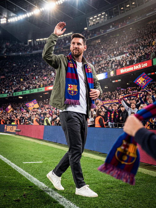 💙❤️ 𝐁𝐑𝐄𝐀𝐊𝐈𝐍𝐆! “𝐖𝐄 𝐖𝐈𝐋𝐋 𝐏𝐋𝐀𝐍 𝐅𝐎𝐑 𝐋𝐄𝐎 𝐌𝐄𝐒𝐒𝐈 𝐓𝐑𝐈𝐁𝐔𝐓𝐄 𝐖𝐇𝐄𝐍 𝐓𝐇𝐄 𝐂𝐀𝐌𝐏 𝐍𝐎𝐔 𝐈𝐒 𝐑𝐄𝐀𝐃𝐘” 👋🏼

Barcelona president Laporta announces the Messi tribute 🇦🇷

“Once we complete the new Spotify Camp Nou, we’ll prepare special tribute for Leo Messi as part of plans”, says Laporta.

“We hope to conclude everything by the 𝐬𝐭𝐚𝐫𝐭 𝐨𝐟 𝟐𝟎𝟐𝟖”. 🏟️

𝐉𝐔𝐒𝐓 𝐈𝐌𝐀𝐆𝐈𝐍𝐄 𝐓𝐇𝐀𝐓 𝐌𝐎𝐌𝐄𝐍𝐓. 🥺👑