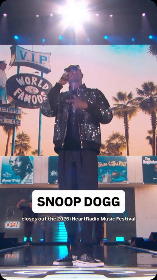 Best way to end the best weekend.😮‍💨 #iHeartFestival2026 @snoopdogg @iheartradio