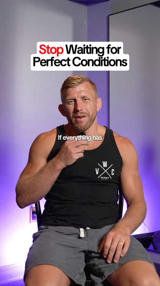 If the conditions aren’t 100% perfect, make sure you can adapt and push through 🔥

Follow for more