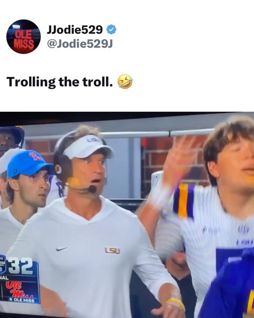 Ole Miss vs LSU was absolute cinema. 🔥

No. 8 Ole Miss beat No. 7 LSU 32-24 in Lane Kiffin’s return to Oxford. Trinidad Chambliss went 33-of-48 for 363 yards and two touchdowns and scored the go-ahead touchdown on a 14-yard run in the fourth quarter. Pete Golding’s Rebels improved to 3-0, while Kiffin suffered his first loss as LSU’s head coach. 

Elsewhere, Kentucky upset No. 9 Texas A&M 31-21, No. 10 Alabama beat Florida State 50-36, No. 23 Louisville beat No. 16 SMU 41-31, No. 12 USC survived Rutgers 42-35, West Virginia beat No. 25 Virginia 38-27, No. 2 Georgia handled Arkansas 45-17, No. 3 Notre Dame beat Michigan State 27-10, No. 11 BYU beat Colorado State 41-23, No. 1 Texas beat UTSA 30-6, and No. 6 Ohio State beat Kent State 59-3.

Polymarket Partner. Trading is risky. 100% loss can occur.

(@espn)