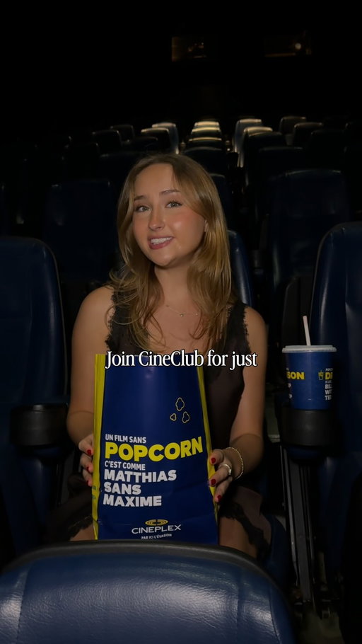 CineClub makes every movie feel like a TIFF premiere. Take this as your sign to join CineClub today! 🍿

With CineClub you get:

💫A Monthly Member Ticket
💫Everyday Member-Priced Tickets (2 discounted general admission tickets per showtime)
💫20% off food & drinks (Concessions, Outtakes & VIP)
💫20% off gaming (at The Rec Room & Playdium)
💫No online booking fees

#ad #CineClub #Cineplex