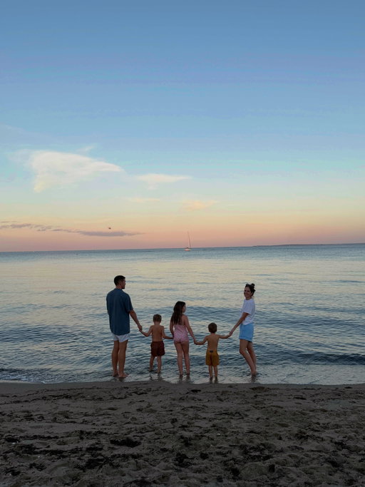 A new adventure as a family in America 🇺🇸 

After an incredible summer of exploring the East coast, we are very happy to now call this place home.

There will be plenty of back and forth across the pond for family, friends and work commitments.

The last time I was in New York I was filming MIC - late nights and crazy drama. I’m pleased to say that there is a lot more to this place 😅

The move has felt so serendipitous and meant-to-be ✨ 

Max was spending more and more time in his New York office and we all loved our visits there.

We also wanted to find somewhere that could give India the specialist support she needs with her dyslexia. 

We were incredibly lucky to find an amazing school here for her, and already the difference has been quite something within a matter of weeks.

Seeing her understand things in a way that works for her, and watching that confidence start to grow, has made the whole move feel so worthwhile. 🫶🏼

There is such a noticeable buzz of positivity, motivation, ambition and drive. Confidence, hard work and success is celebrated and we love the children having that exposure.

The kids have honestly embraced it all better than we could have imagined. Wolfie is so happy, Wilder is still running around like a complete madman 😂 - and having the beach on our doorstep has made this whole first stretch feel like one long summer, driving back from the sea with the kids sun-tired and happy in the back seat.
It’s a big change and definitely an adventure, but we’re so excited for this chapter - new places to discover, new experiences and lots of memories to make.

And of course, plenty of trips back home- home along the way. 🇬🇧🤍🇺🇸

🗽