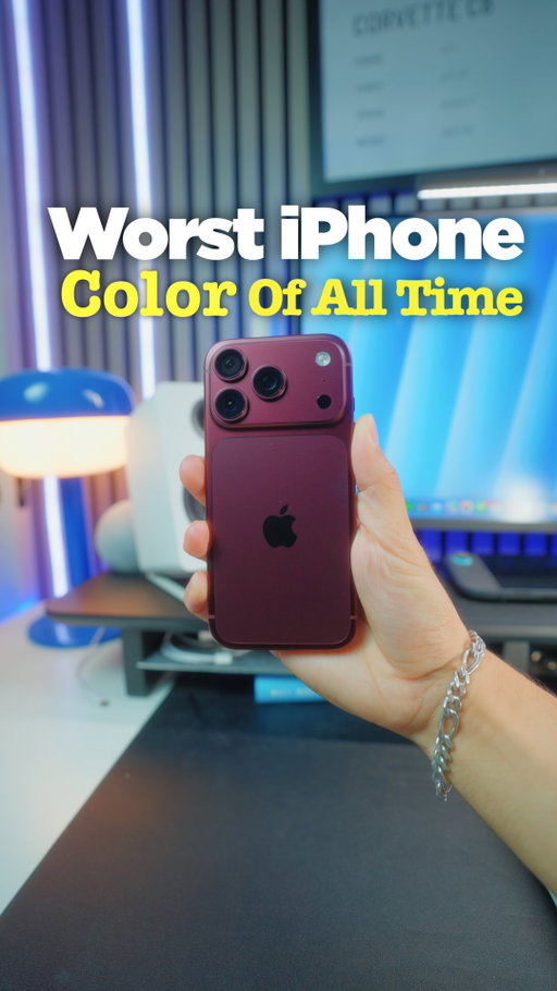 With the new release of the iPhone 18 Pro - I decided to upgrade from the iPhone 17 iPhone 18 and the new iPhone 18 Burgundy has got to be the WORST iPhone color of all time…When comparing iPhone 17 and iPhone 18 there isn’t a huge difference but people have really gravitated towards the burgundy iPhone 18 and I personally think it’s not good…Now is there an iPhone 18 color better - of course and it’s the glacier. BUT It’s just so faint that you can hardly even call that blue and more of a silver with a LIGHT hint of blue. Overall the iPhone 18 reviews on this phone and have been really good from performance looks - but the actual visual of the iPhone colors are not my favorite 😂 #tech #apple #iphone18 #iphone18pro #newiphone