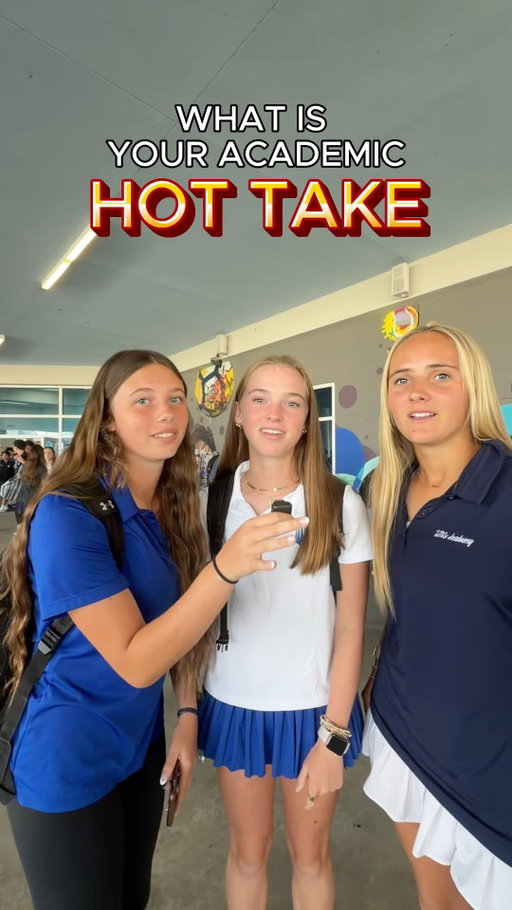 Student-athletes have entered the academic hot take chat. 🎤📚

From the classroom to training, IMG Academy student-athletes balance academics and athletics as part of their everyday experience. We asked them to give their best academic hot takes—and they had plenty to say.

The IMG Academy boarding school experience combines academics, elite sports training, and student-athlete development to help students prepare for college and life beyond sport.