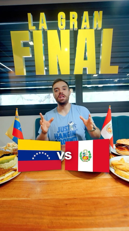 PERÚ vs VENEZUELA | LA GRAN FINAL DEL MUNDIAL DE COMIDAS