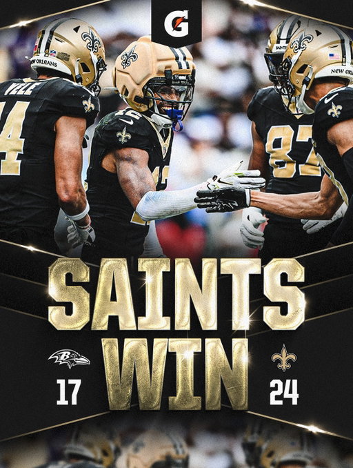 SAINTS WIN
