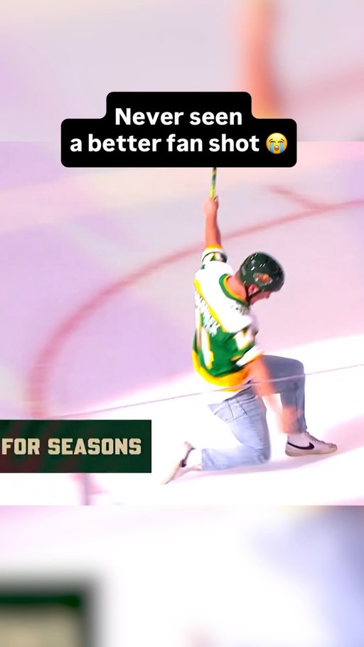 Ice in his veins with season tickets on the line 😤 (via @minnesotawild)