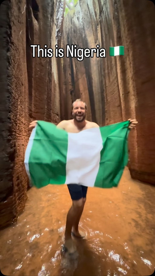This is Nigeria! 🇳🇬 

📍 Awhum Waterfall

Want to visit this country with us? We have tour dates departing May 1 and July 3, 2027. Click the link in my bio for more information.