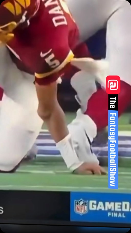 Jd5 is cooked. He isn’t going to stay healthy. 📉📉📉
#jd5 #jaydendaniels #nfl #commanders #week2