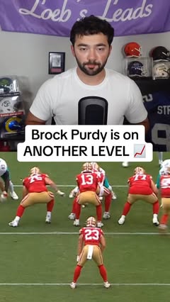 It’s Brock Purdy’s world and we’re just living in it 📈 #nfl #football #fantasyfootball #49ers #sanfrancisco49ers