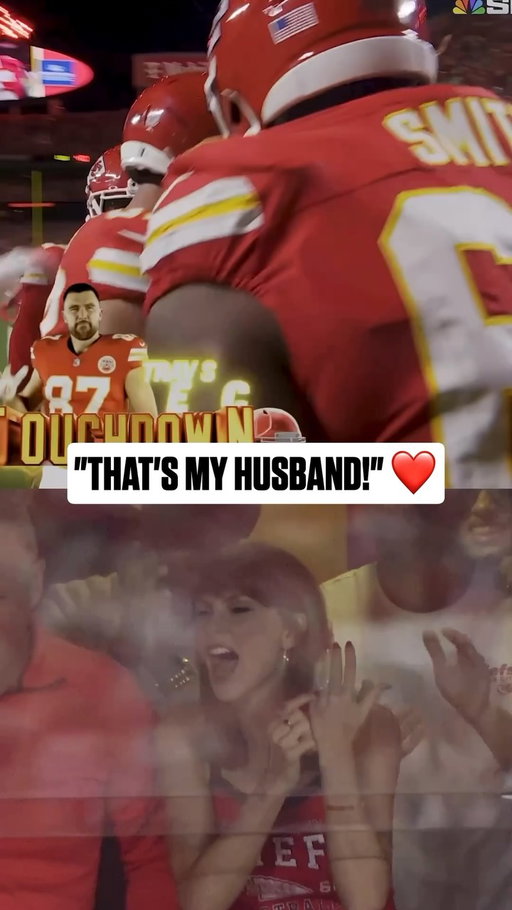 @taylorswift is a proud wife after @killatrav’s TD ❤️

INDvsKC on NBC/Peacock
Stream on @nflplus