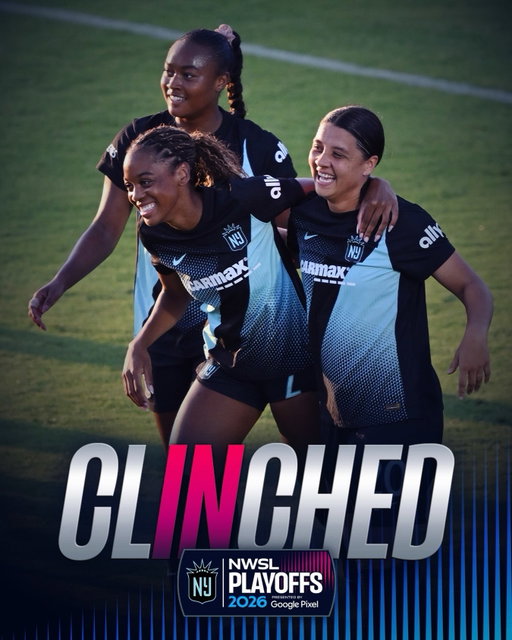 The defending champs are dancing again 🏆

@gothamfc has officially clinched a spot in the 2026 NWSL Playoffs presented by @googlepixel