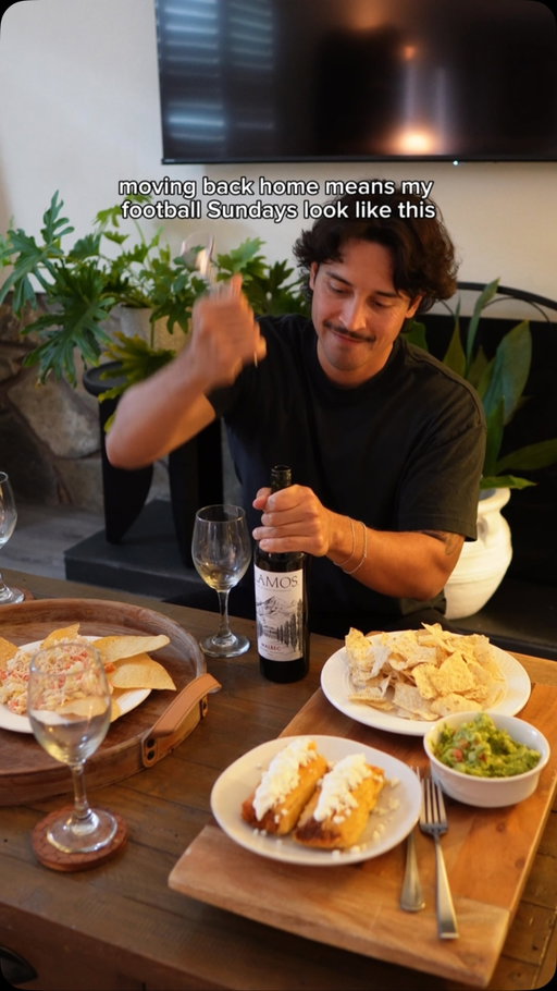 Nothing beats football Sunday with family and @alamoswines Malbec. #AlamosWines #ad21+