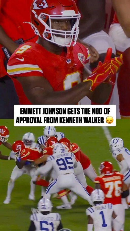 The vet approving the work of the rookie 🤝

INDvsKC on NBC/Peacock
Stream on @nflplus