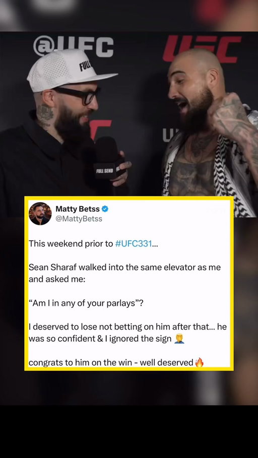 Congrats to @sharafmma on an incredible performance 

S/O to @ogshawnymack & @fullsend_mma for the 🎥

#ufc331 #gablesteveson #seansharaf