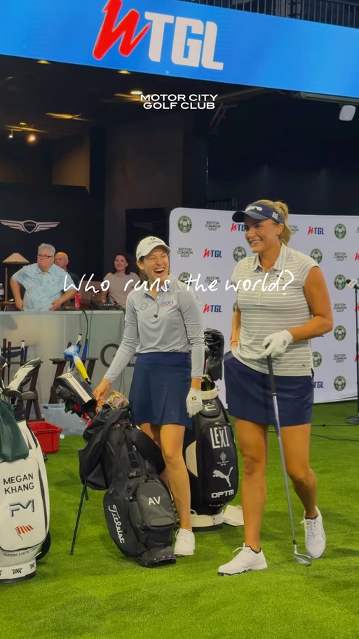 Who runs it? ⛳️🏁 Epic media day with 2 of our ladies of the 313 and the rest of the @wtglgolf teams. Tickets are officially live today! Secure your spot for our first season and we’ll see you in November! #TGL #MCGC
