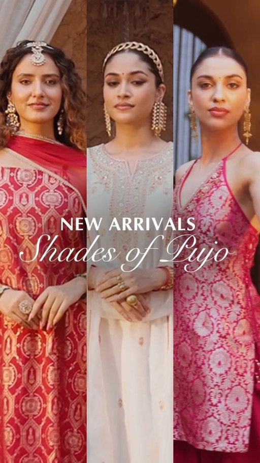 Choose a color, and prepare to look unforgettable!💃🏻

Shop Durga Pujo looks from biba.in or your nearest store today!

#BIBA  #TooBIBAToBlendIn

(festive fashion, festive wear, Indian wear, festive outfits, Indian fashion, women’s fashion, festive looks, traditional wear, ethnic wear, BIBA)