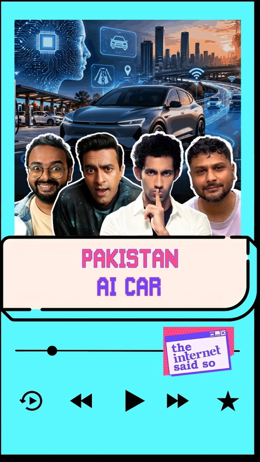 Unbelievable Self driving car in Pakistan 🤣

Watch full video on YouTube

All links in bio

{VarunThakur, Aadar Malik, KautukSrivastav, NevilleShah, TISS, Podcast, TheInternetSaidSo, Comedy, AI, Pakistan}
